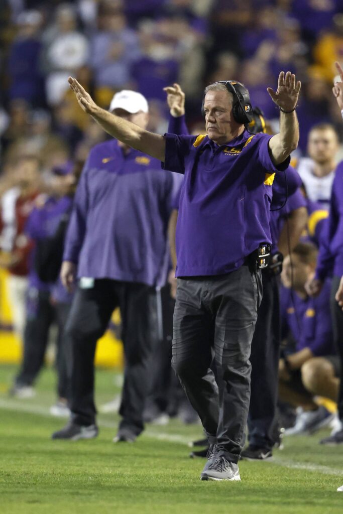 Year 1 of the Brian Kelly era at LSU looks to be memorable after No. 7 Tigers knock off Alabama in OT