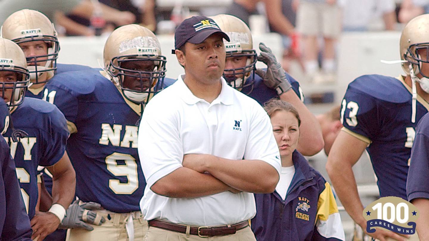 Ken Niumatalolo was a Navy assistant under former head coach Charlie Weatherbie.