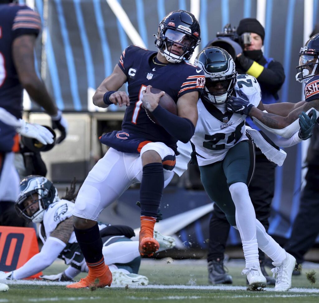 How Justin Fields put together one of the best running seasons by a QB in NFL history: ‘The most incredible thing I’ve ever seen’