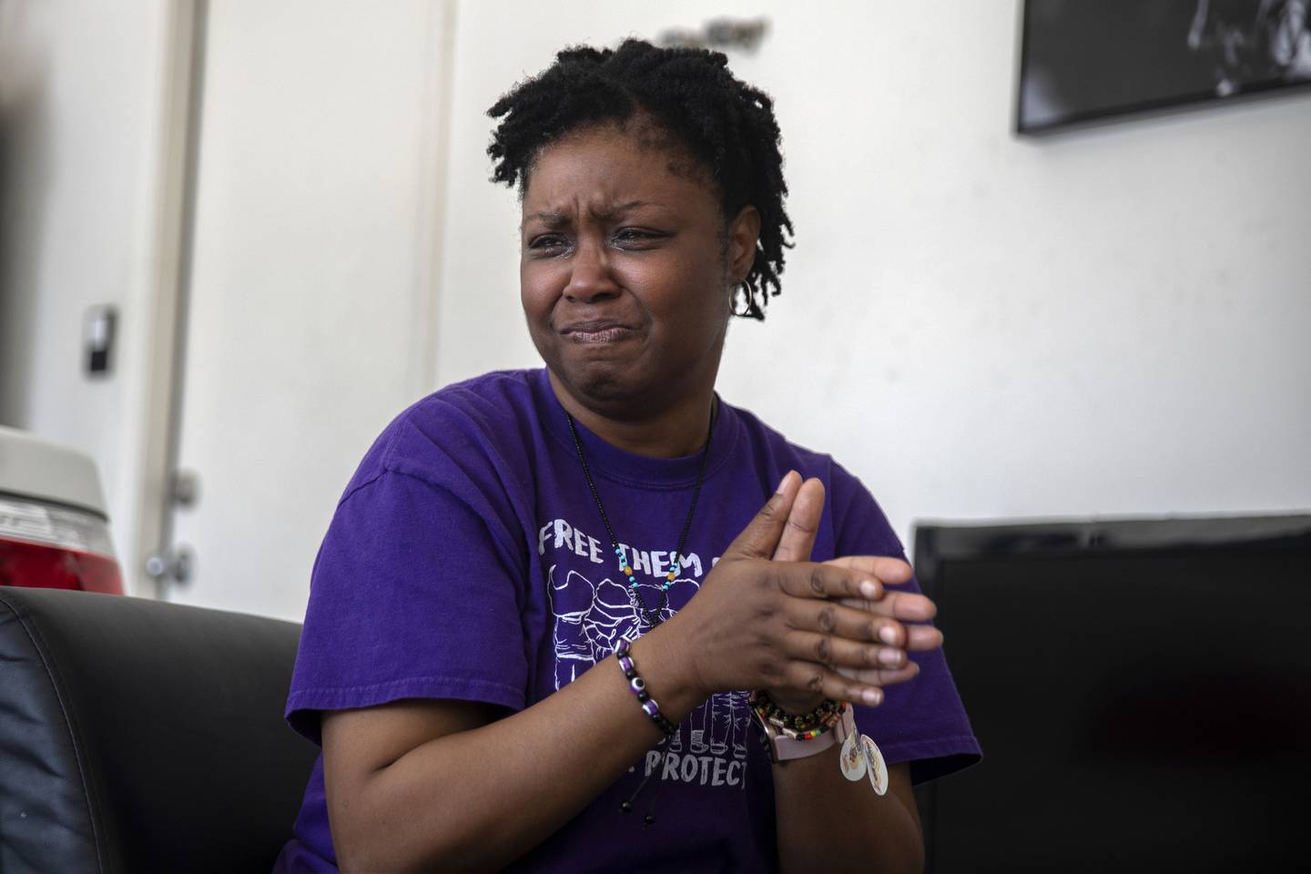 Sandra recounts the altercation that left her brother's girlfriend, Tiffany Washington, dead of a gunshot wound and Brown in the Illinois prison system for 22 years on April 27, 2022.