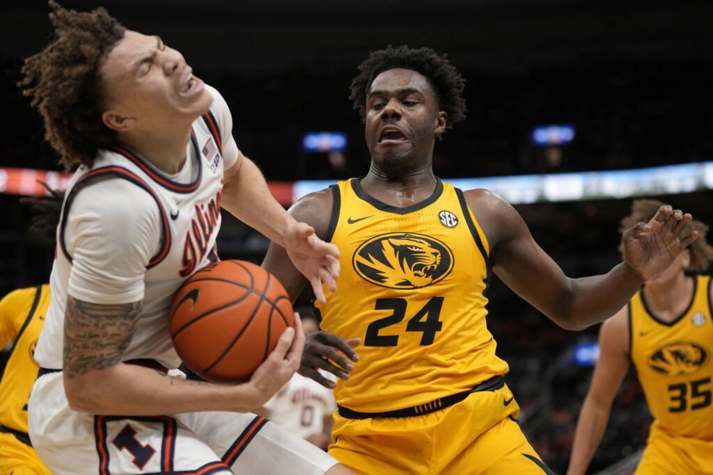 No. 16 Illinois is no match for Missouri in a 93-71 loss in the annual Braggin’ Rights game