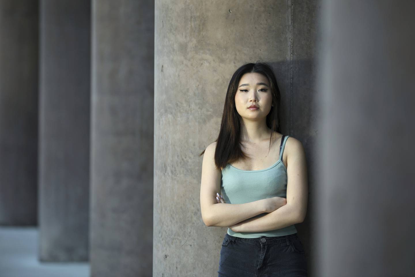 Kaylyn Ahn, 18, testified before the House and Senate in Springfield this spring in support of the sexual assault bill that could make it easier to prosecute cases where alleged victims became too intoxicated to consent to sexual activity.