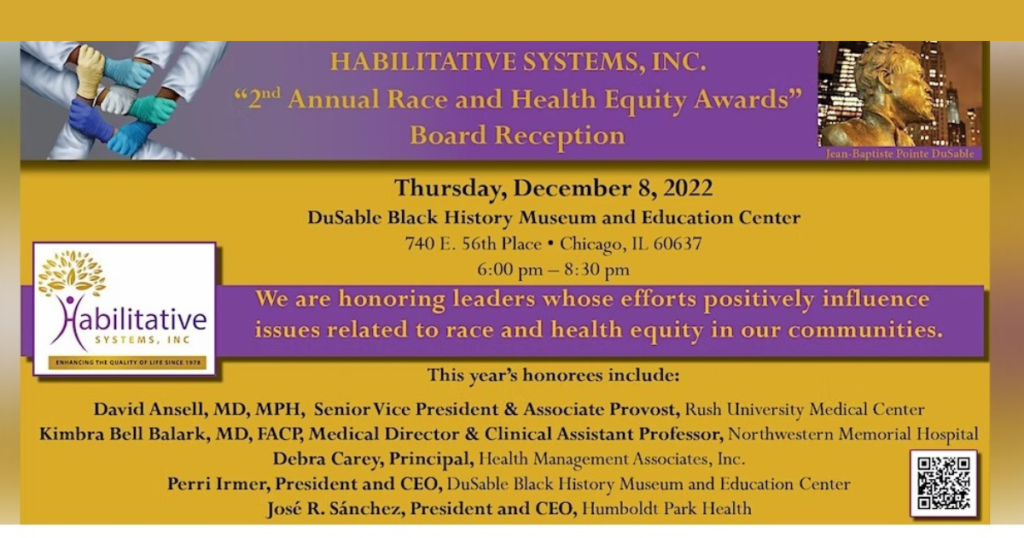 Habilitative Systems’ Second Annual Race and Health Equity Awards to honor five champions of health justice