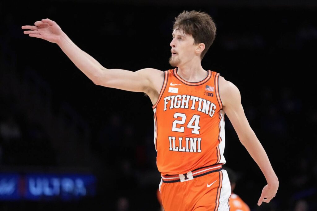 No. 18 Illinois survives a scare from Alabama A&M, pulling away for a 68-47 victory to improve to 8-3
