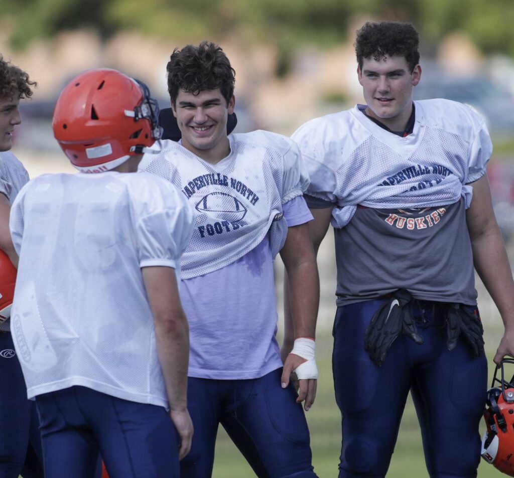 Naperville North offensive lineman Jackson Kerstin will play for the top-ranked team in the FCS. ‘He can be dominating.’