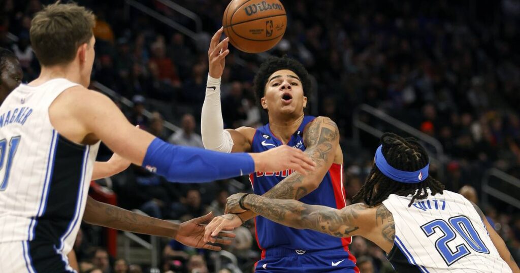 Detroit Pistons’ Killian Hayes and Hamidou Diallo suspended for Friday’s game against the Chicago Bulls for their part in a brawl with the Orlando Magic