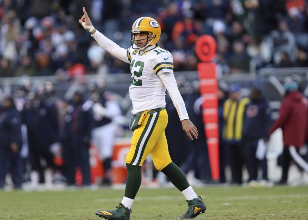 Aaron Rodgers — in a quieter performance — builds on his legacy vs. Chicago Bears: ‘You never know when it’s going to be your last time playing at a place’
