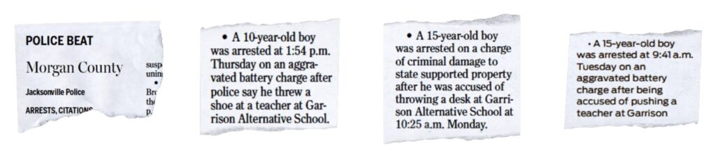 The Price Kids Pay: School for children with disabilities calls police on its students every other day