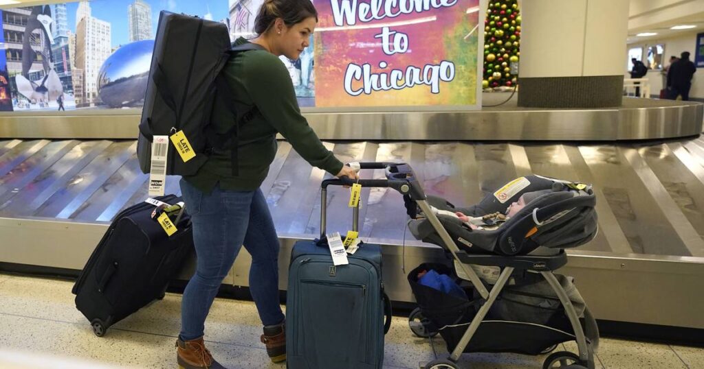 Storm adds uncertainty to strong holiday travel demand