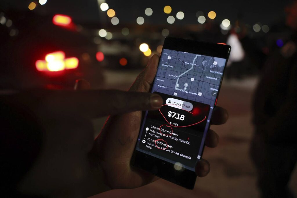 Ride-share drivers protest at O’Hare Tuesday to demand better wages, bathroom access and end to ‘unfair’ deactivations