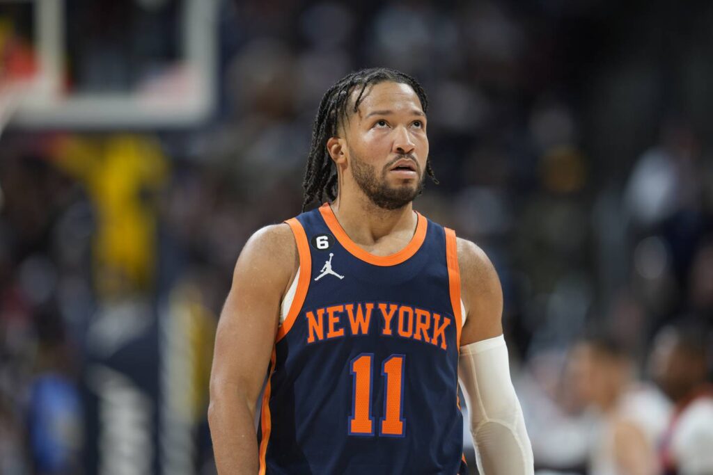 Jalen Brunson at risk of missing first game of season, status for Bulls game ‘questionable’