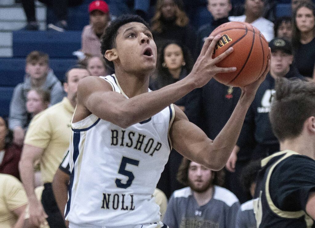 Jaedin Reyna’s ‘roller coaster’ stops at Bishop Noll. The former St. Rita star brings an Illinois offer and playmaking.