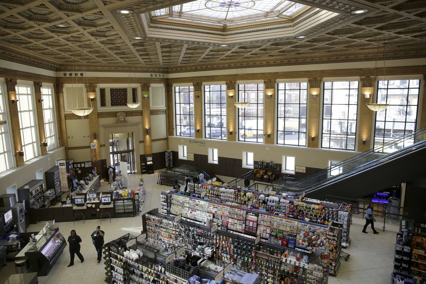 The Walgreens store in the former Noel State Bank Building in Wicker Park on Sept. 23, 2014. 