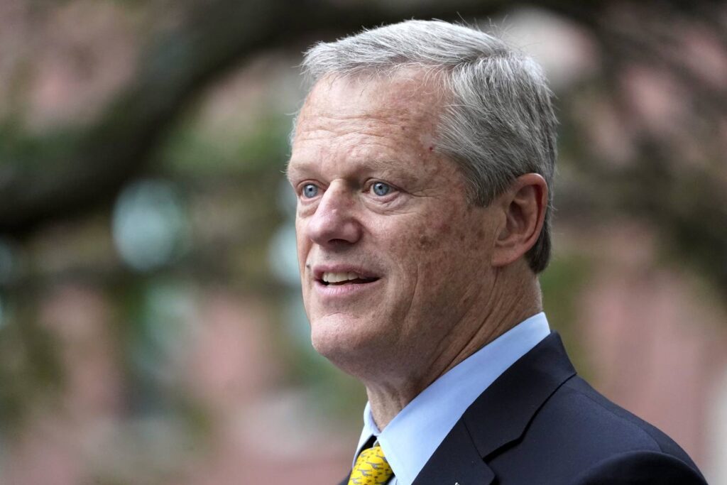Massachusetts Gov. Charlie Baker will be the next NCAA president