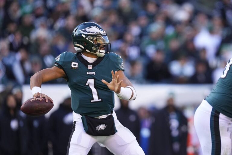 Column: Lessons the Chicago Bears can learn from the 12-1 Philadelphia Eagles? Invest in the lines, admit mistakes — and hope the QB pans out.
