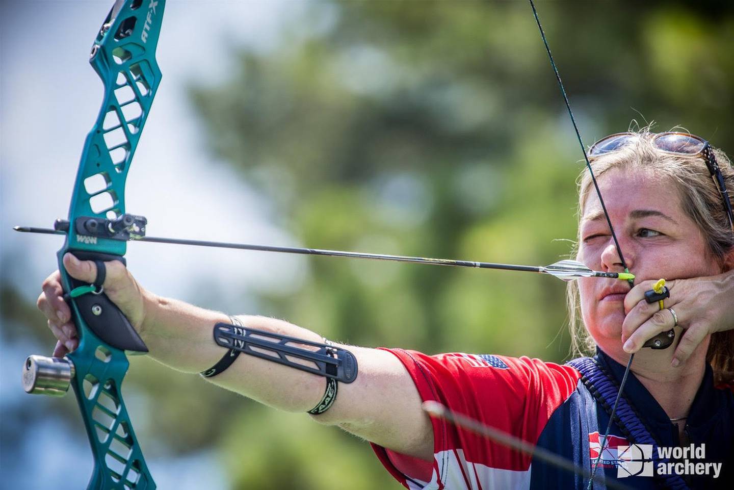 Chrissie Lyons picked up archery three years ago and has gone on to break world records and win medals in national and international competitions.