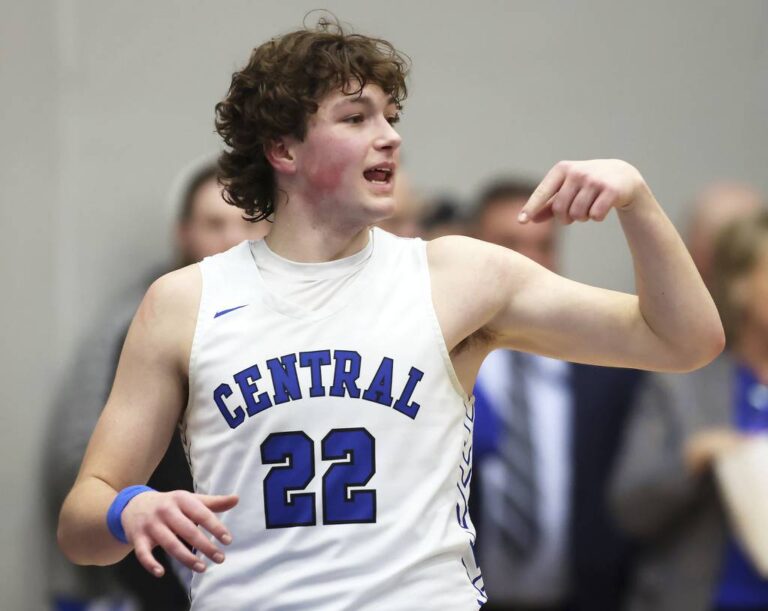 Go big or go home. Burlington Central’s Nicholas Gouriotis figures out the difference. ‘He finished every time.’