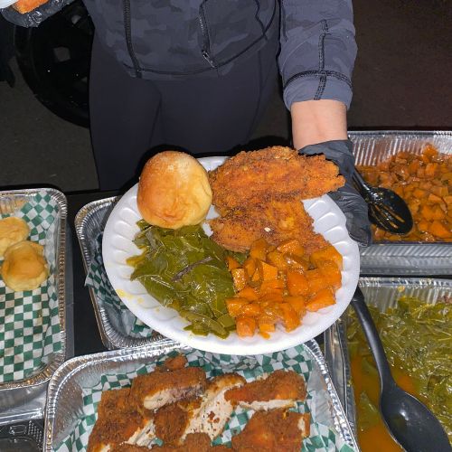 The food that Englewood Barbie recently served at Club 51