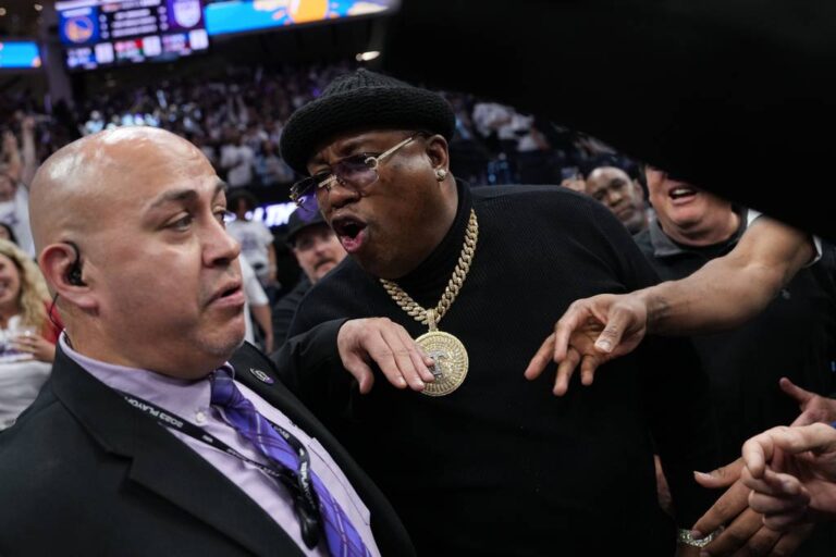 Rapper E-40 says ejection from NBA playoff game was due to ‘racial bias’