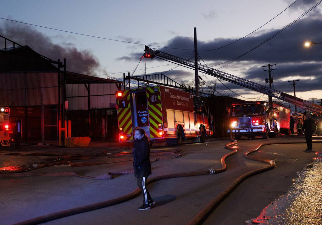 Extra-alarm fire at pallet yard in Little Village, at least third since 2014