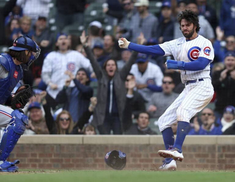 Dansby Swanson’s emotional day ends with the Chicago Cubs’ 10-3 win against the Texas Rangers