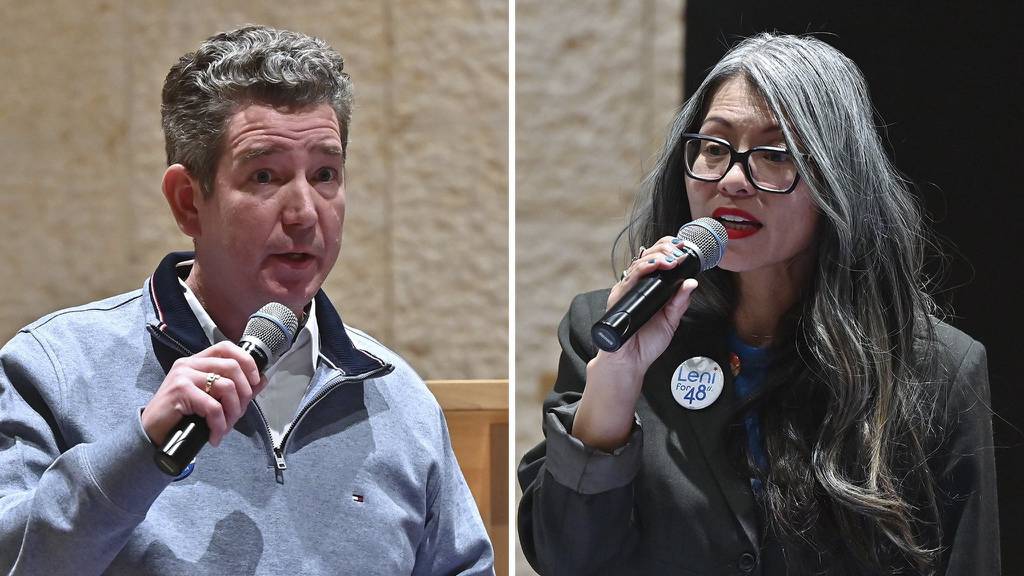 Joe Dunne and Leni Manaa-Hoppenworth are facing off for Chicago's 48th Ward. 