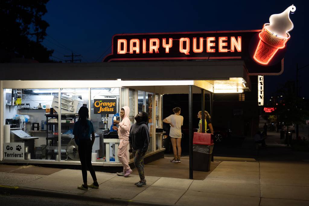 People get treats at the Dairy Queen in Carbondale on Sept. 14, 2022. 