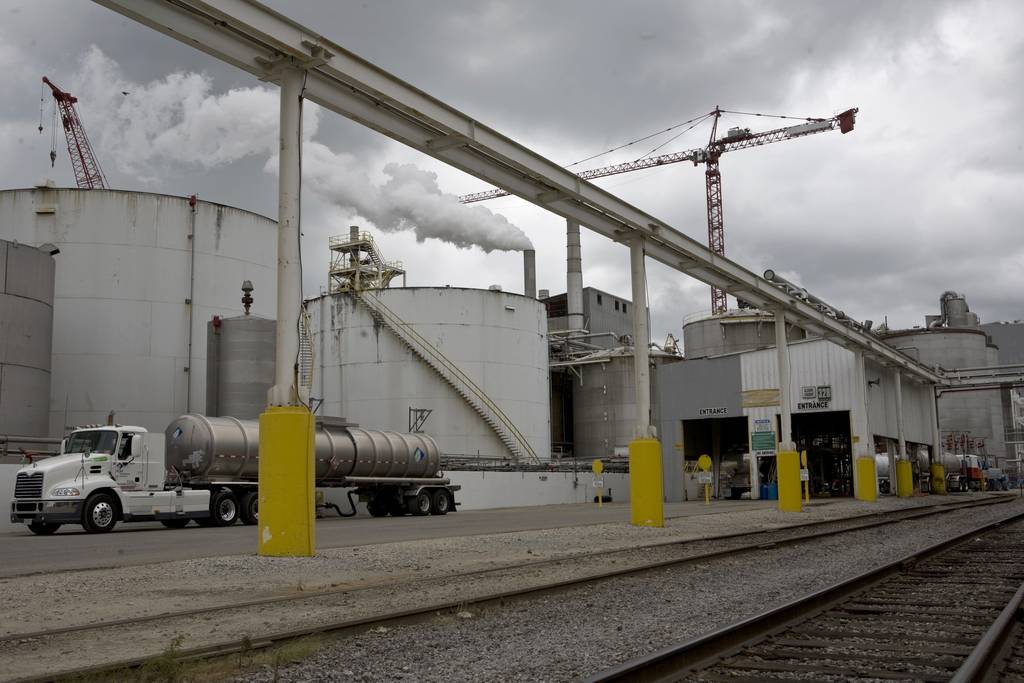 The Archer Daniels Midland Company ethanol plant in Decatur in 2009.