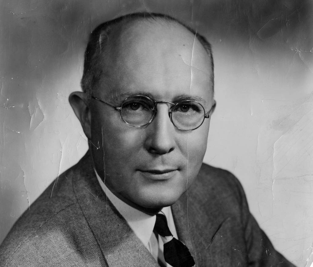 Chicago Tribune sports writer Arch Ward, circa 1953.