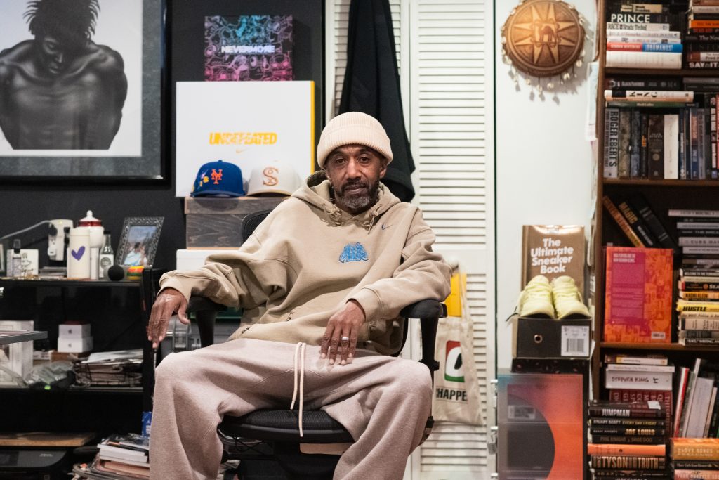 On Dec. 20, 2023, Scoop Jackson showed his home office, filled with art, books, and keepsakes to inspire him.
