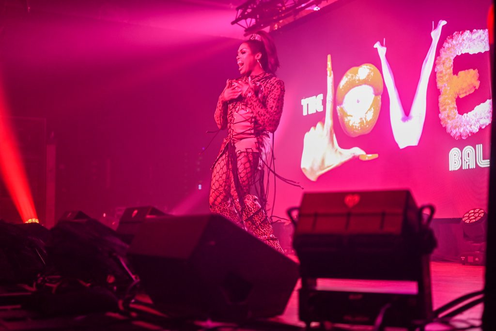 DiDa Ritz, from season 4 of RuPaul's Drag Race put on a high-energy performance, leaving the crowd breathless with her dynamic and captivating stage presence.