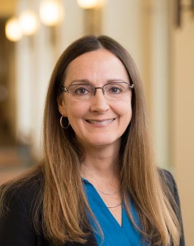 Elisabeth Gerber, Ph.D., founder of The ViewPoint simulation software,