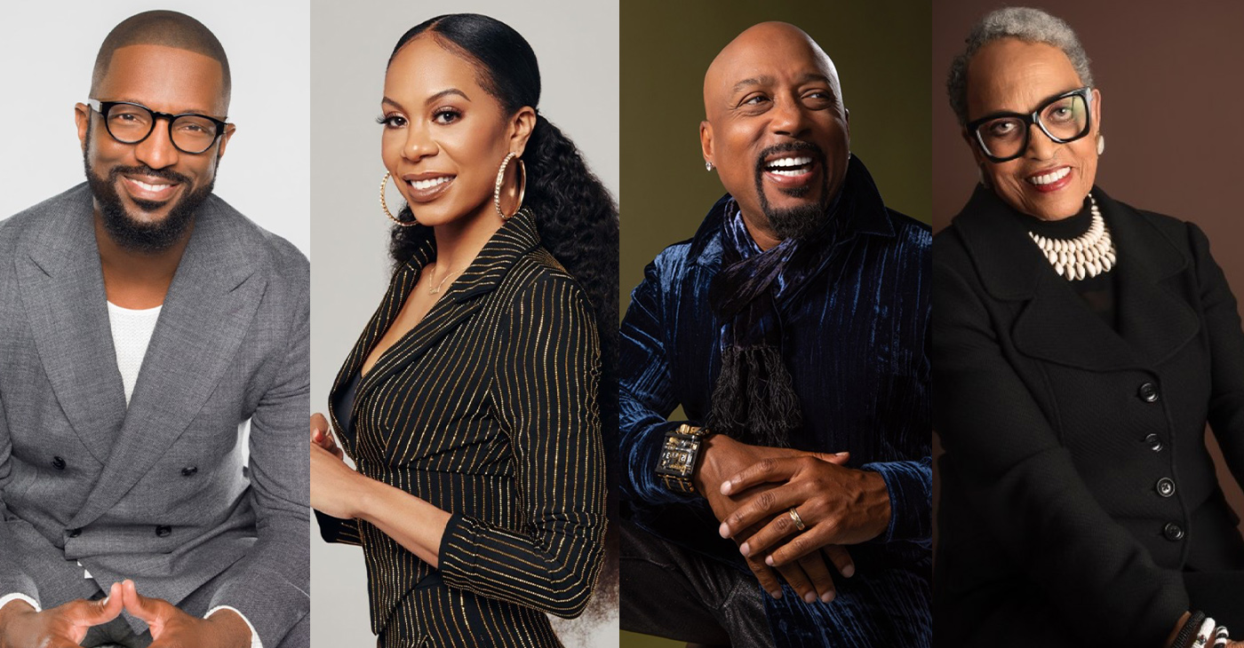 Ricky Smiley, Sanya Richards-Ross, Daymond John, Dr. Johnnetta Cole, Photos courtesy of Disney