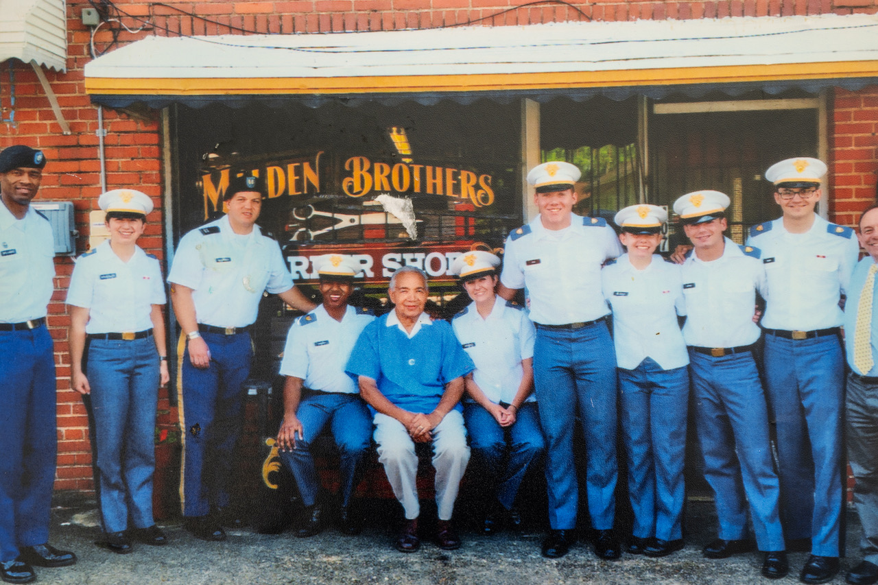 Malden Brothers Barber Shop, formerly located on the first floor of the Ben Moore Hotel, serviced many in the neighborhood including its most famous customer: The Reverend Dr. Martin Luther King Jr. It was here he received one of his final haircuts.