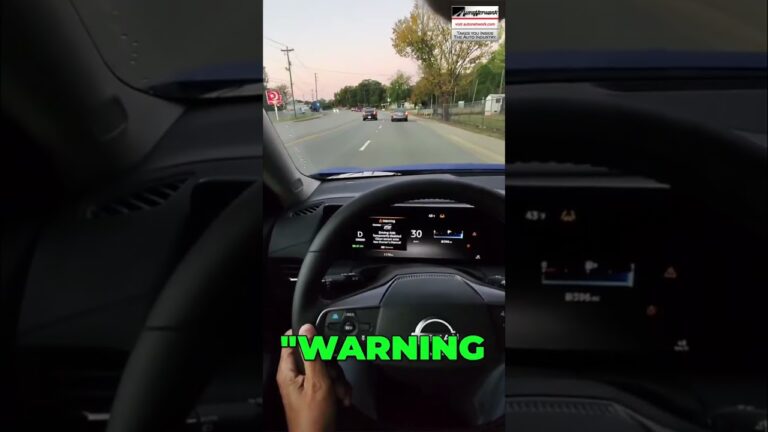 Driving Aids Temporarily Disabled: Sensor Malfunction? #shorts