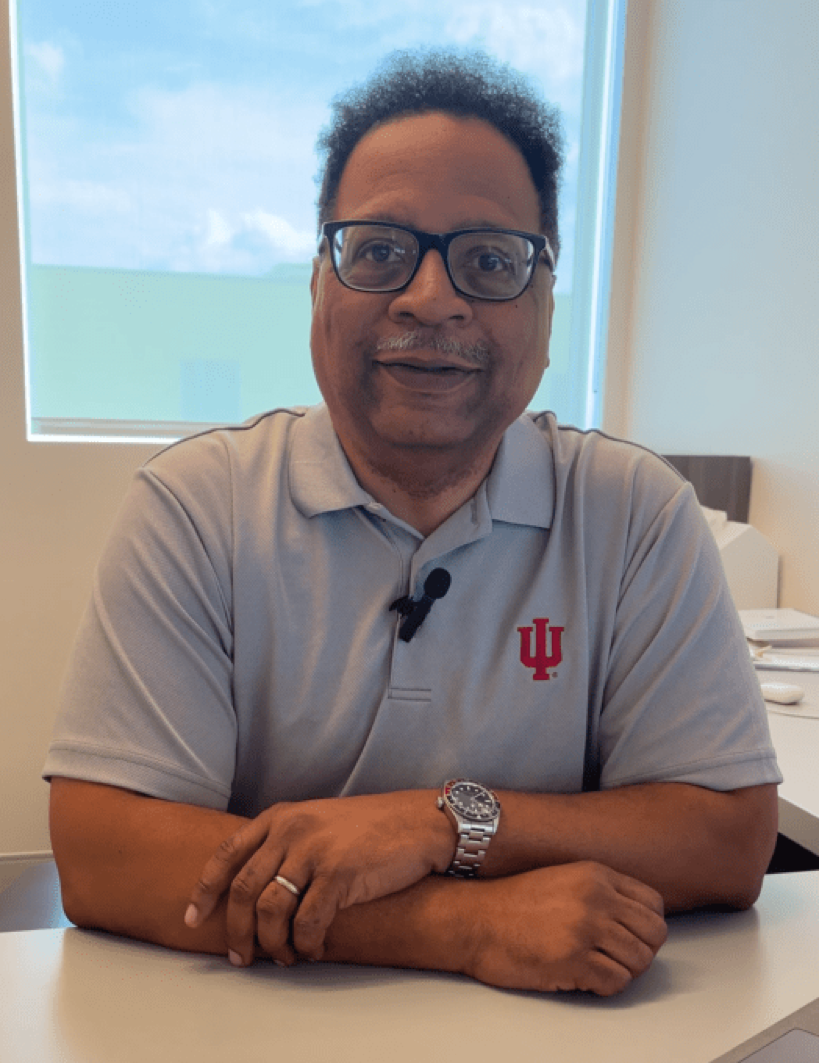 John Peavy and company are working on cutting-edge apps to tailor educational lesson plans to individual needs. Credit: Aswad Walker.