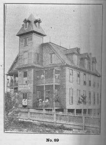 The Tuggle Institute, a boarding school for African American children in Birmingham Alabama, pictured in 1906. (Public Domain)
