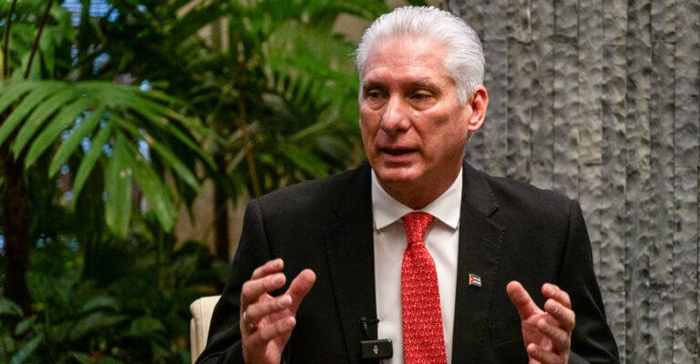 Cuban President Vows to Defend the Country Against US Invasion