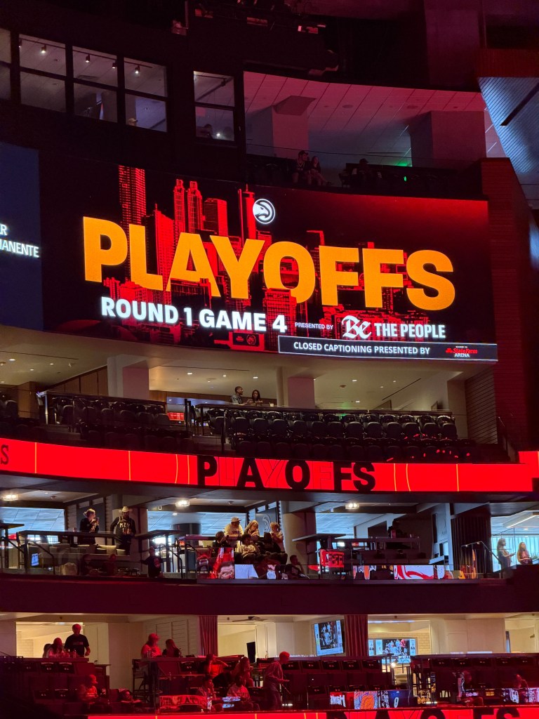 Game six of this series will be back at State Farm Arena on Thursday. Photo by Donnell Suggs/The Atlanta Voice