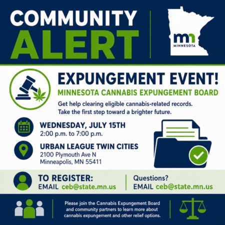 Get Help Clearing Cannabis-Related Records Through State Expungement Event