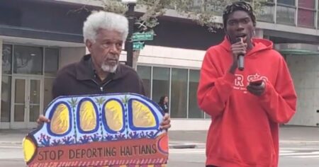 Oakland Protesters Rally to Defend Haitian Immigrants and TPS