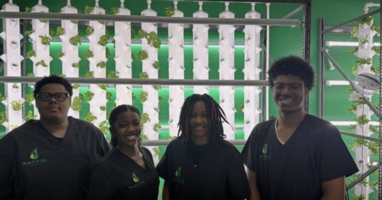 Students from Stonecrest Help Families Grow Food