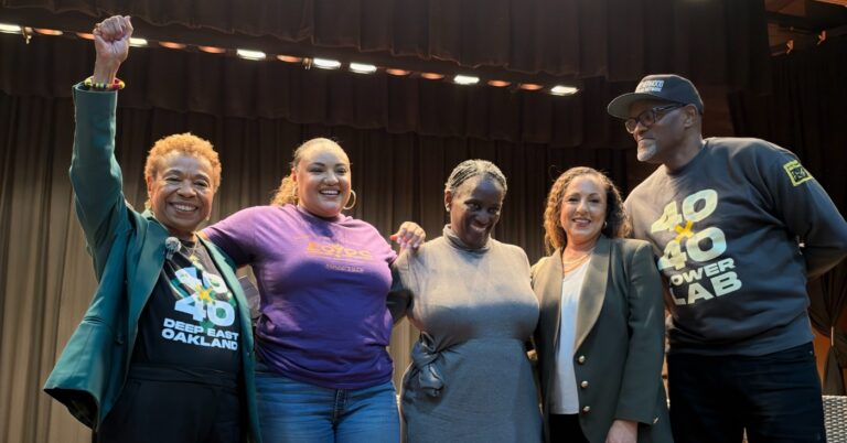 Mayor Barbara Lee Holds Special State of the City Address in Deep East Oakland