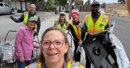 ‘We Don’t Talk Trash — We Pick Up Trash!’