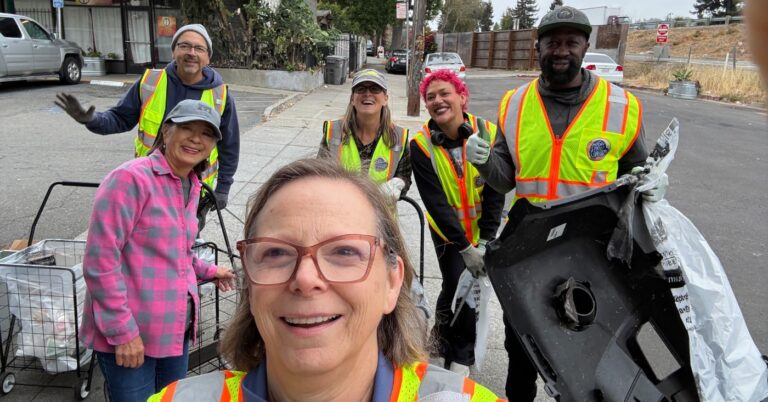 ‘We Don’t Talk Trash — We Pick Up Trash!’